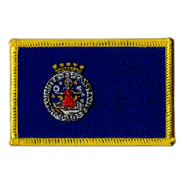 Digni Écusson Brodé France Nord - 8 X 6 Cm