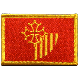Vintage AUFNÄHER Patch BADGE Gross BASEL - LAND (Gebraucht) In
