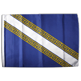 Drapeau Champagne-Ardenne 90x150cm - Polyester Avec œillets - Double Couture - Pour Extérieur Ou Décoration