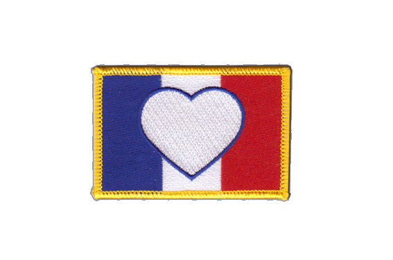 Patch drapeau France 6,2 cm
