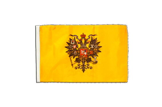 Drapeau De Table Nouvelle-Russie Avec Armoiries, 21x14 Cm, AZ FLAG, Neuf