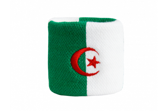 Serre-poignet / bracelet éponge tennis Algerie - 7 x 8 cm