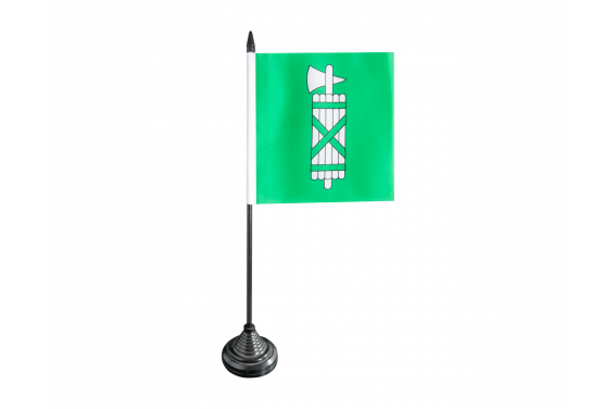 Drapeau De Table Suisse – Mini Drapeau 10 X 15 Cm, Socle Et Mât Plastique Noir - 6