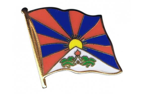 Pin's drapeau Tibet