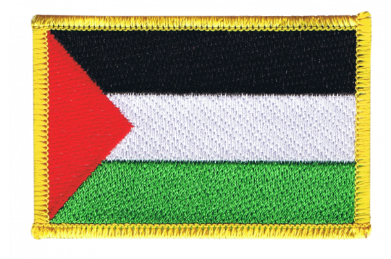 Fabriqué En France Porte-clés Brodé Patch Drapeau Palestine - Tissu Multicouleur - Neuf Avec étiquettes - Porte-clés Brodé Patch Palestine