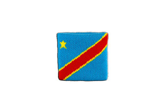 Pin's (épinglette) Drapeau Congo - 2 x 2 cm 