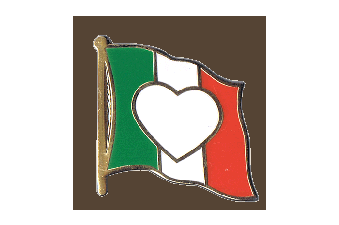 Pin's Drapeau OTAN - Épinglette 2x2 Cm - Cuivre Doré - Qualité Premium