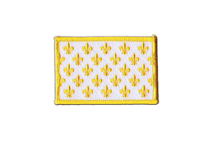 Embroidered Fleur-de-lys Iron-on Patch Badge Made In - Foto 11