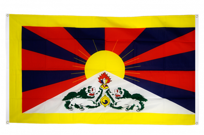 tibet drapeau