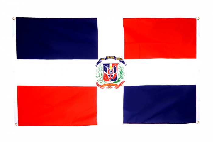 drapeau de la république dominicaine