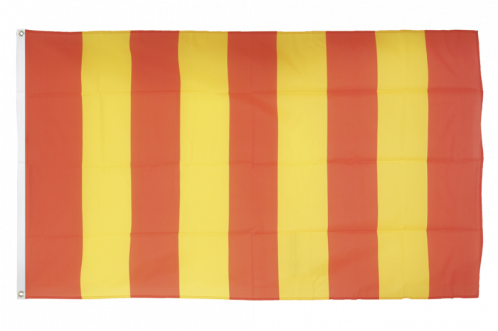 Drapeau Bande jaune-rouge à bas prix - maison-des-drapeaux.com
