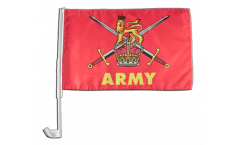 Drapeau de voiture Royaume-Uni Armée de Terre Britannique - 30 x 40 cm
