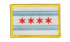 Écusson brodé USA Etats-Unis City of Chicago - 8 x 6 cm