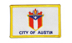 Écusson brodé USA Etats-Unis City of Austin - 8 x 6 cm