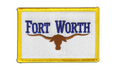Écusson brodé USA Etats-Unis City of Fort Worth - 8 x 6 cm