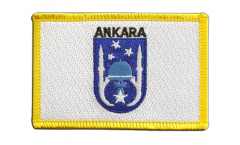 Écusson brodé Turquie Ankara - 8 x 6 cm