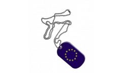 Dog Tag Union européenne UE - 3 x 5 cm