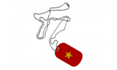 Dog Tag Viêt Nam Vietnam - 3 x 5 cm