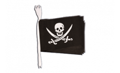 Guirlande Pirate avec deux épées - 15 x 22 cm
