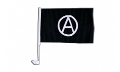 Drapeau de voiture Anarchie - 30 x 40 cm