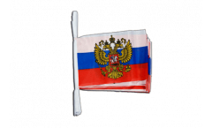 Guirlande Russie avec blason - 15 x 22 cm