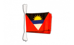 Guirlande Antigua et Barbuda - 15 x 22 cm