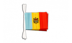 Guirlande République de Moldavie - 15 x 22 cm