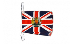 Guirlande Royaume-Uni avec Blason - 30 x 45 cm
