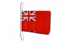 Guirlande Royaume-Uni Britannique pavillon marchand Red Ensign - 30 x 45 cm