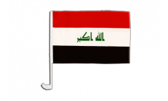 Drapeau de voiture Irak 2009 - 30 x 40 cm