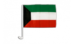 Drapeau de voiture Koweït - 30 x 40 cm