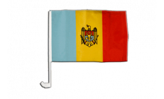 Drapeau de voiture République de Moldavie - 30 x 40 cm