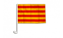 Drapeau de voiture Espagne Catalonie - 30 x 40 cm