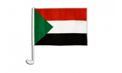 Drapeau de voiture Soudan - 30 x 40 cm