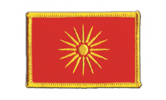 Écusson brodé Macédoine ancien 1992-1995 - 8 x 6 cm