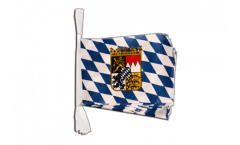 Guirlande Allemagne Bavière avec blason - 15 x 22 cm