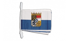 Guirlande Allemagne Bavière Dienstflagge - 30 x 45 cm