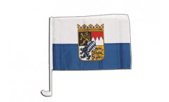 Drapeau de voiture Allemagne Bavière Dienstflagge - 30 x 40 cm