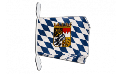 Guirlande Allemagne Bavière avec blason - 30 x 45 cm