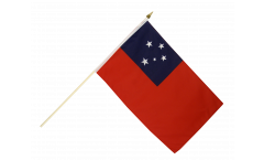 Kit : 10 Drapeaux Samoa sur hampe - 30 x 45 cm