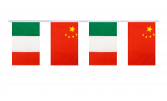 Guirlande d'amitié Italie - Chine - 15 x 22 cm