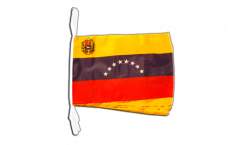 Guirlande Venezuela 8 Etoiles avec Blason - 30 x 45 cm