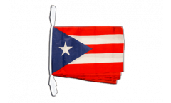 Guirlande USA US Puerto Rico - 30 x 45 cm