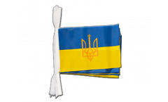Guirlande Ukraine avec Blason - 15 x 22 cm