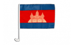 Drapeau de voiture Cambodge - 30 x 40 cm