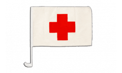 Drapeau de voiture Croix Rouge - 30 x 40 cm