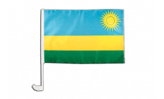 Drapeau de voiture Rwanda - 30 x 40 cm