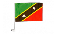 Drapeau de voiture Saint-Kitts-et-Nevis - 30 x 40 cm