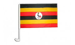 Drapeau de voiture Ouganda - 30 x 40 cm