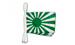 Guirlande supporteur vert blanc - 30 x 45 cm